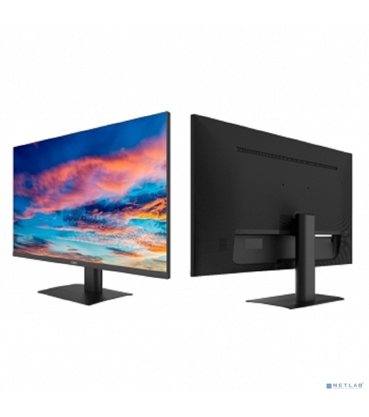Монитор 27' CBR MF-2702 IPS 1920x1080, 75 Гц, 5 мс, 16:9, 250 кд/м², 1xHDMI, 1xVGA, 1xDP, 1x3.5 мм, черный