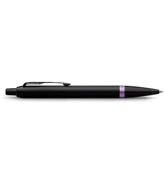 Ручка шариковая Parker IM Vibrant Rings K315 (CW2172951) Amethyst Purple PVD, M, синие чернила, подарочная коробка