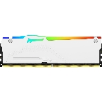 Оперативная память Kingston Fury Beast, DDR5, 32Gb (2x16GB), 5600MHz, CL36, DIMM, радиатор, RGB, белый, фото5