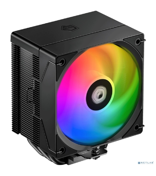 Кулер Cooler ID-Cooling SE-904-XT ARGb BLACK LGA1851/1700/1200/115X/AM5/AM4 (TDP 180W, PWM, 4 тепл.трубки прямого контакта, FAN 100мм, Addressable RGb LED) RET