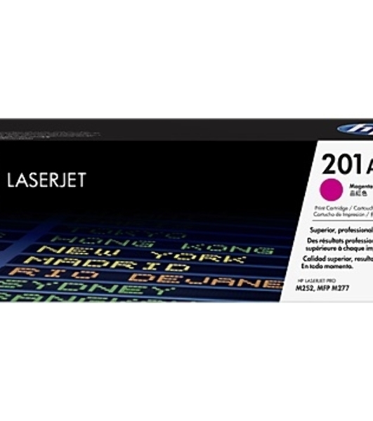 Тонер Картридж HP 201A CF403A пурпурный для HP CLJ Pro M252/M277 (1400стр.)