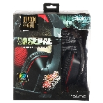 Гарнитура QUMO Arsenal чёрный, проводная, USB, подсветка, фото4