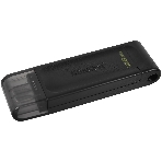 Флешка USB Kingston DataTraveler DT70 (DT70/128Gb), 128Gb, USB Type-C 3.2, R/W 70/45, черный, фото9