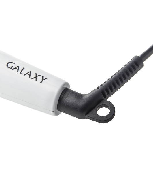 Щипцы для завивки волос Galaxy Line GL4614 белый/черный, 13-25 мм, 200 °C, 9 режимов