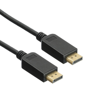 Кабель аудио-видео Buro ver 1.4 DisplayPort (m)/DisplayPort (m) 5м. позолоченные контакты черный