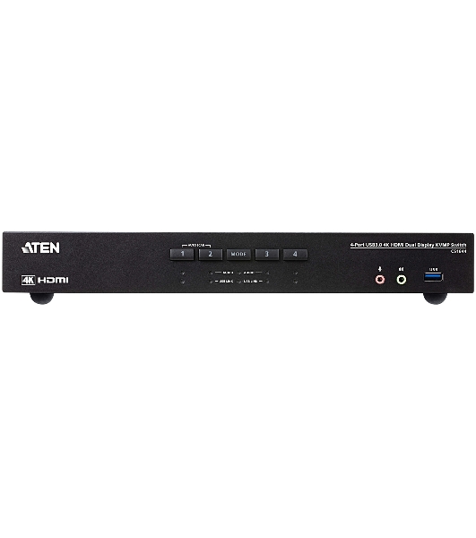 Переключатель ATEN 4-Port USB3.0 4K HDMI Dual Display KVMP Switch