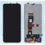Дисплей для Vivo Y02 (V2217) в сборе с тачскрином черный, фото 1
