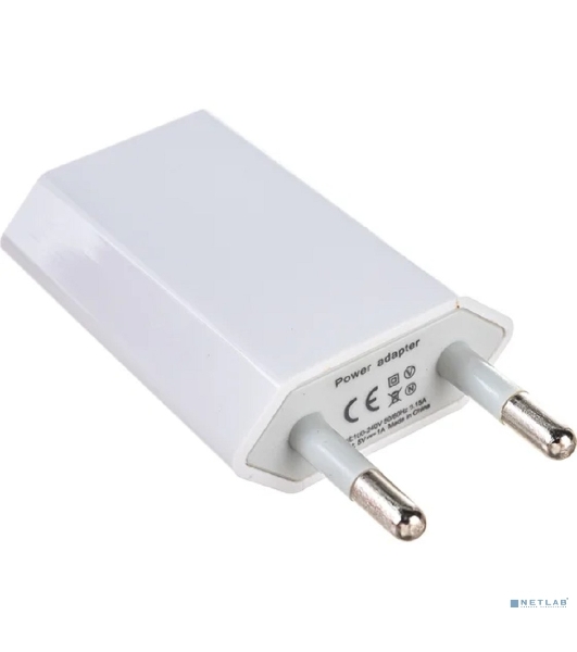 Сетевое зарядное устройство Rexant iPhone/iPod USB белый (СЗУ) (5 V, 1000 mA)