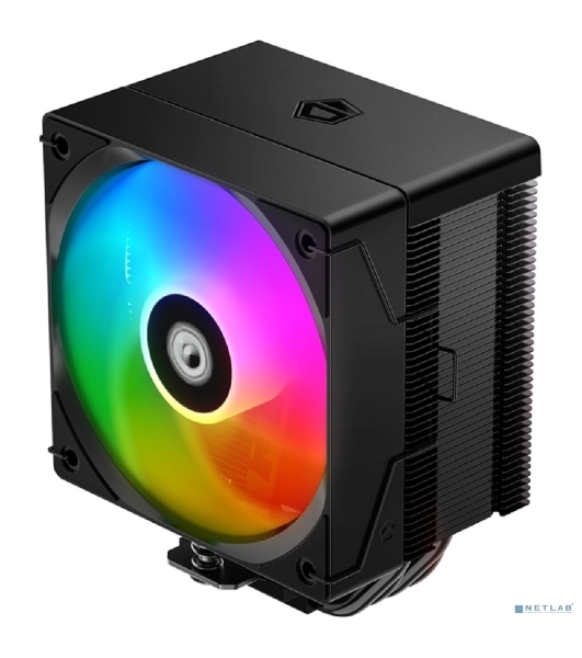Кулер Cooler ID-Cooling SE-904-XT ARGb BLACK LGA1851/1700/1200/115X/AM5/AM4 (TDP 180W, PWM, 4 тепл.трубки прямого контакта, FAN 100мм, Addressable RGb LED) RET