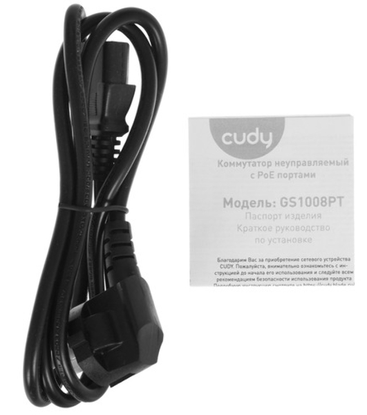 Коммутатор Cudy IG1008P, 8×1 Гбит/с