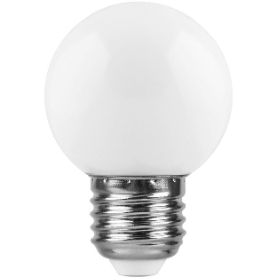 Лампа светодиодная Feron LB-37 1W 230V E27 6400K