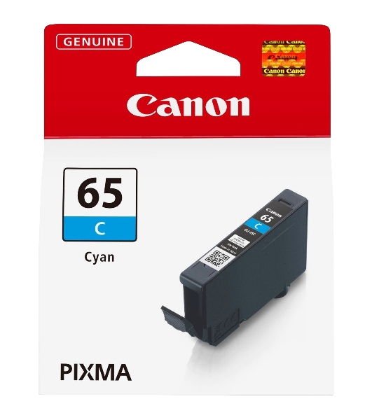 Картридж струйный Canon CLI-65 C голубой 12,6 мл