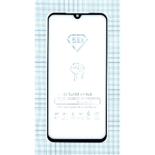 Защитное стекло 'Полное покрытие' для Huawei Y5 (2019) черный