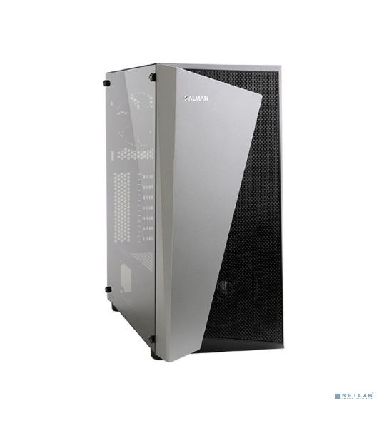 Компьютерный корпус ZALMAN S4 Plus, ATX, черный, WINDOW, 1x5.25', 4x3.5', 1x2.5', 2xUSB 2.0, 1xUSB 3.0, FRONT 2x120мм, REAR 1x120мм