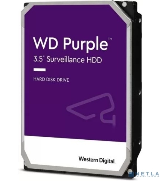 Жесткий диск Western Digital 3Tb WD33PURZ SATA-III Surveillance Purple (5400rpm) 256Mb 3.5'