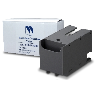 Контейнер для отработанных чернил NVPrint T6716 Epson WF-M5299, WF-M5799, WF-C5790DWF совместимый