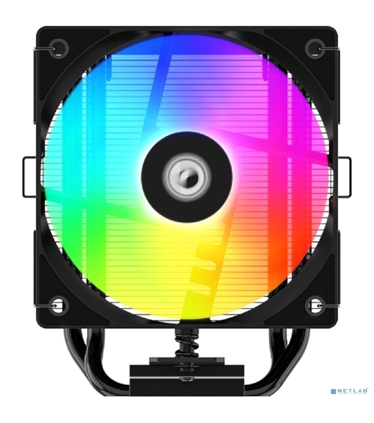 Кулер Cooler ID-Cooling SE-904-XT ARGb BLACK LGA1851/1700/1200/115X/AM5/AM4 (TDP 180W, PWM, 4 тепл.трубки прямого контакта, FAN 100мм, Addressable RGb LED) RET