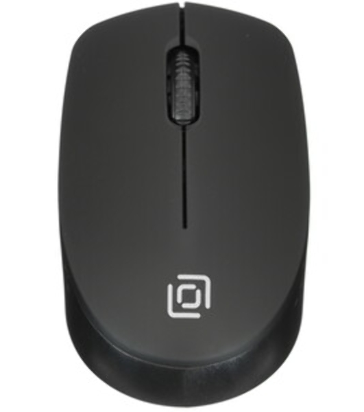 Мышь беспроводная Oklick 486MW черный, 1000 dpi, радиоканал, USB, кнопки - 3