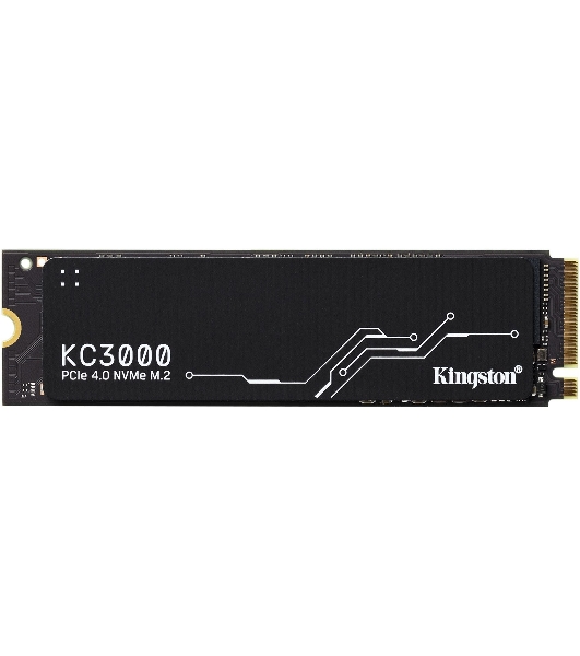 Накопитель SSD Kingston KC3000, 1Tb, M.2 2280, PCIe 4.0 x4, R/W 7000/6000, с радиатором.