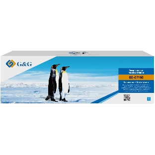 Картридж лазерный G&G GG-C716C голубой (1500 стр.) для Canon i-Sensys MF8030/MF8030cn/MF8050/LBP 5050