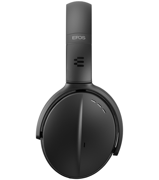 Беспроводные/проводные наушники EPOS Adapt 560 черный, накладные, Bluetooth + USB, активное шумоподавление