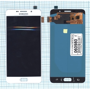 Дисплей для Samsung Galaxy A7 (2016) SM-A710F OLED белый