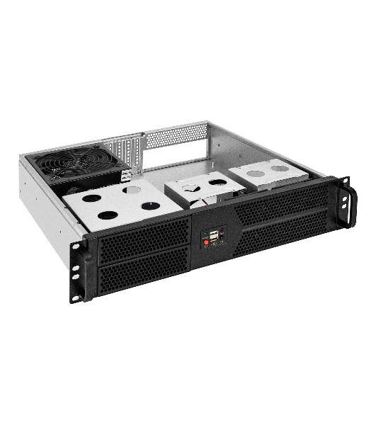 Серверный корпус ExeGate Pro 2U400-04 (RM 19', высота 2U, глубина 400, БП 1000RADS, 2*USB)