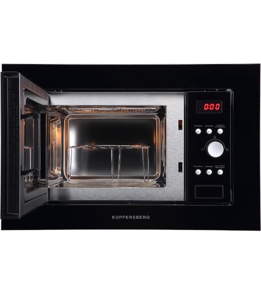 Встраиваемая микроволновая печь Kuppersberg HMW 615 B 18 л, 700 Вт, 8 программ, черный