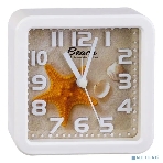 Часы-будильник Perfeo Quartz 'PF-TC-014', квадратные 10,5*10,5 см, звезда, фото 1