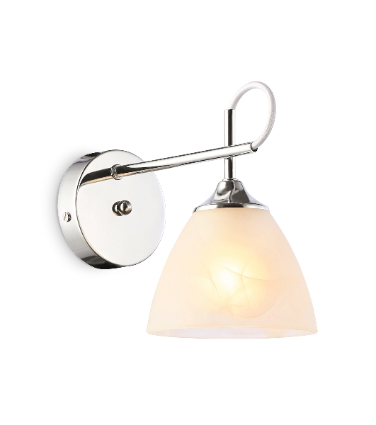 Светильник Ambrella light TR3045 CH/FR хром/белый матовый E27 max 40W 215*135*225