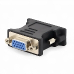 Переходник DVI-VGA Cablexpert A-DVI-VGA-BK, 29M/15F, черный, пакет, фото5