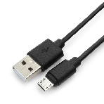 Кабель USB 2.0 Pro Гарнизон GCC-mUSB2-AMBM-1.8M, AM/microBM 5P, 1.8м, черный, пакет, фото5