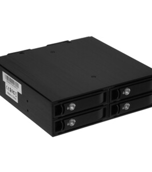 Корзина для HDD Exegate EX264647RUS HS425-01 (универсальная, на 4*2,5' SATA/SAS HDD, занимает 1*5,25' отсек)