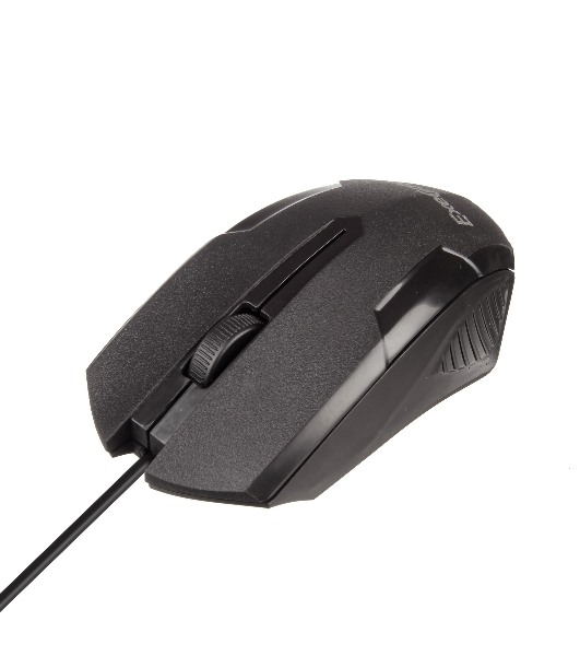 Мышь проводная ExeGate Professional Standard SH-9025 черный, 1000 dpi, USB, кнопки - 3
