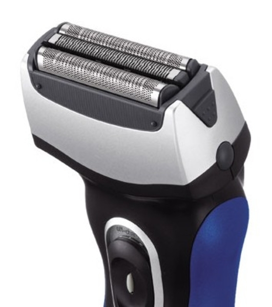 Электробритва сетчатая Panasonic ES6002 реж.эл.:3 питан.:аккум. черный/синий