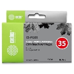 Картридж струйный Cactus CS-PGI35 черный (9 мл) для Canon iP100, фото 1