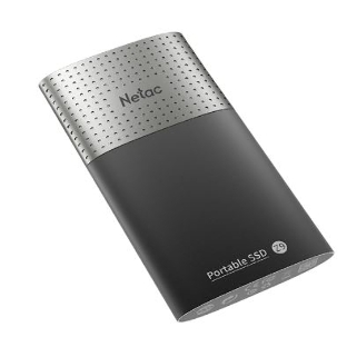 Внешний SSD Netac Z9, 128 Gb, USB 3.2 Gen 2 Type-C, R/W 550/480, черный