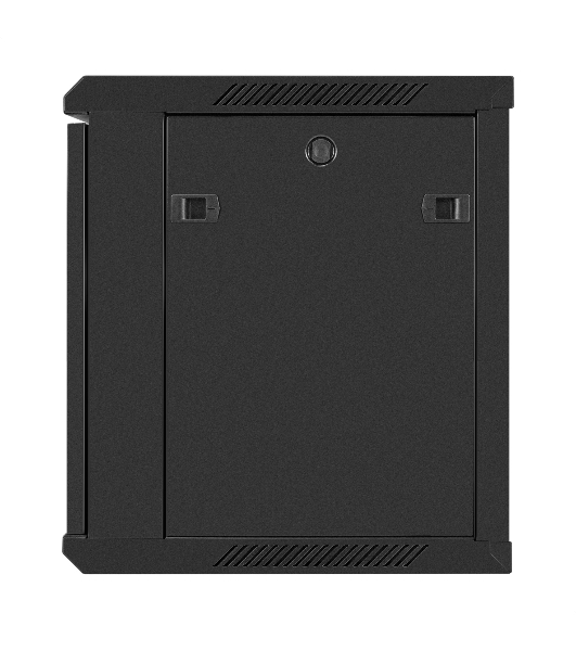 Шкаф телекоммуникационный 19' настенный 9U ExeGate EC-WM-9U.450.G.BLACK (19', 9U, 600x450x500 мм (ШхГхВ), передняя дверь закаленное стекло, съемные боковые панели, пыле- и влагозащита IP23, черный RAL 9004)