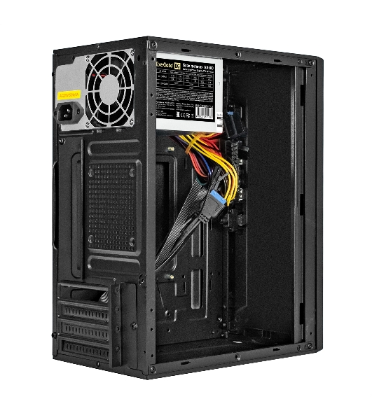 Компьютерный корпус Minitower ExeGate BAA-303U-AA500 (mATX, БП AA500 с вент. 8см, 2хUSB+1хUSB 3.0, HD Audio, черный)