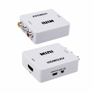 Конвертер Rexant HDMI на 3 RCA, пластик, белый