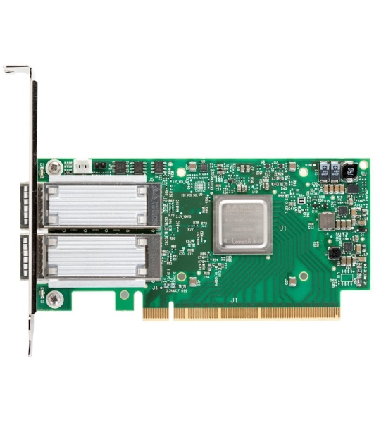 Сетевая карта MELLANOX ConnectX®-5 EN network interface card, 100GbE dual-port QSFP28, PCIe3.0 x16, tall bracket, ROHS R6