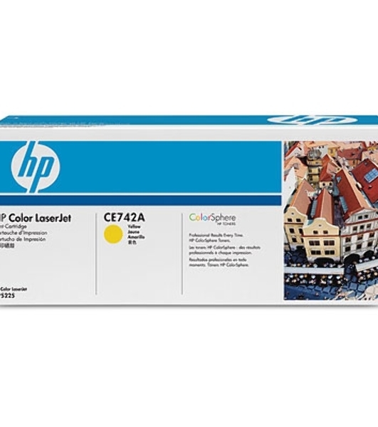 Картридж лазерный HP CE742A желтый Color LJ CP5225 (7300 стр.)
