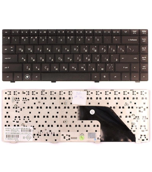 Клавиатура для ноутбука HP Compaq 320 321 325 326 420 421 425 черная