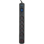 Сетевой фильтр Smartbuy (SBSP-30K-Pro) - 6 роз х3,0 м - черный, фото5