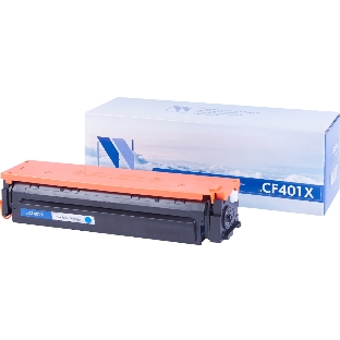 Картридж лазерный NVPrint совместимый HP CF401X Cyan для CLJ Color M252, MFP M277 (2 300k)