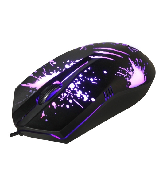 Мышь проводная Oklick 399M STIGMA черный, 1200 dpi, USB, кнопки - 3