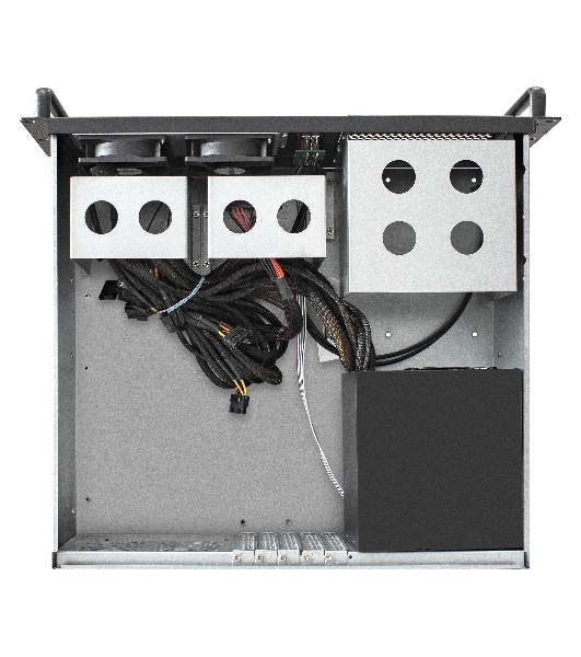 Серверный корпус ExeGate Pro EX293182RUS 3U390-08 (RM 19', высота 3U, глубина 390, БП 1100RADS, USB)