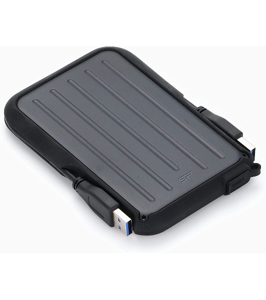 Внешний HDD 2Tb Silicon PowerArmor A66, 2.5', USB 3.2, Черный