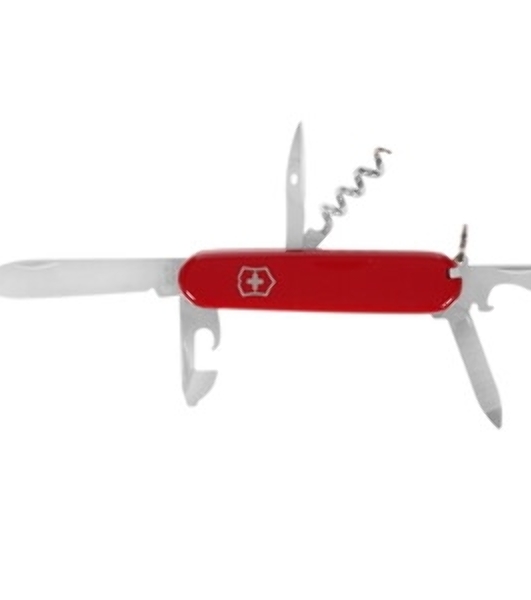 Нож перочинный Victorinox Sportsman (0.3803) 84мм 13 функций красный карт.коробка