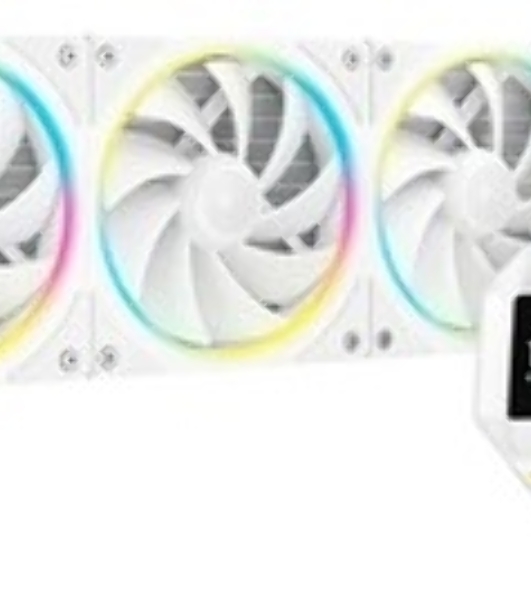 Система жидкостного охлаждения Deepcool LM360 WH ARGb Soc-AM5/AM4/1200/1700/1851 белый 4-pin 19-36dB Al LCD 250W 1729gr Ret (R-LM360-WHDMMC-1)
